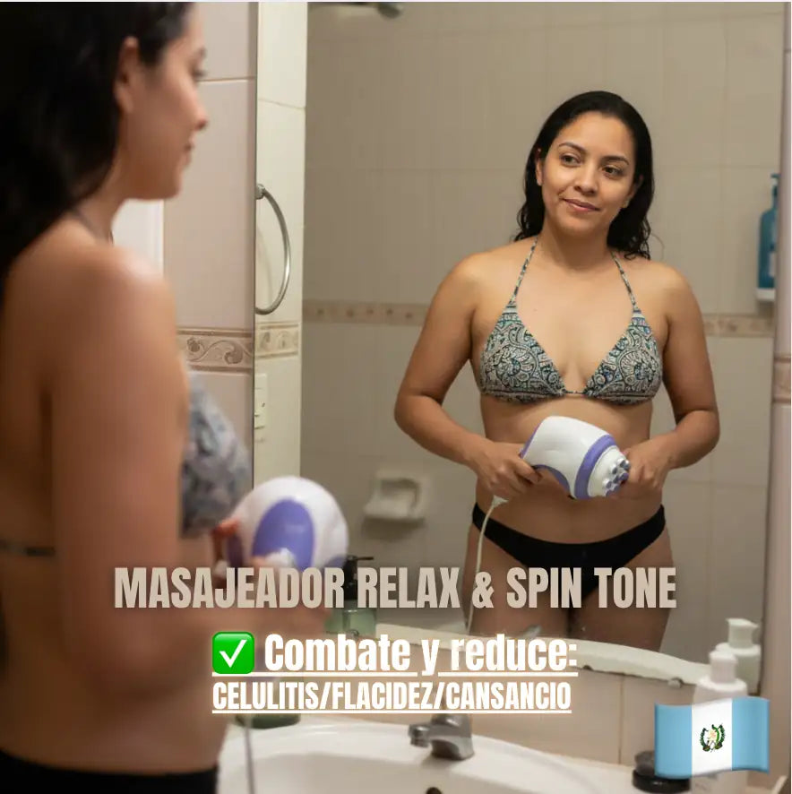 Masajeador Relax & Sipin Tone - Recupera firmeza/Elimina la celulitis 🍊