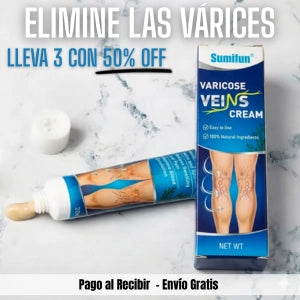 VARICOSE VEINS CREAM  —  Tratamiento Anti-Várices