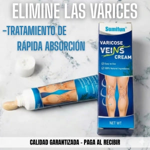 VARICOSE VEINS CREAM® — Diga adiós a las Várices